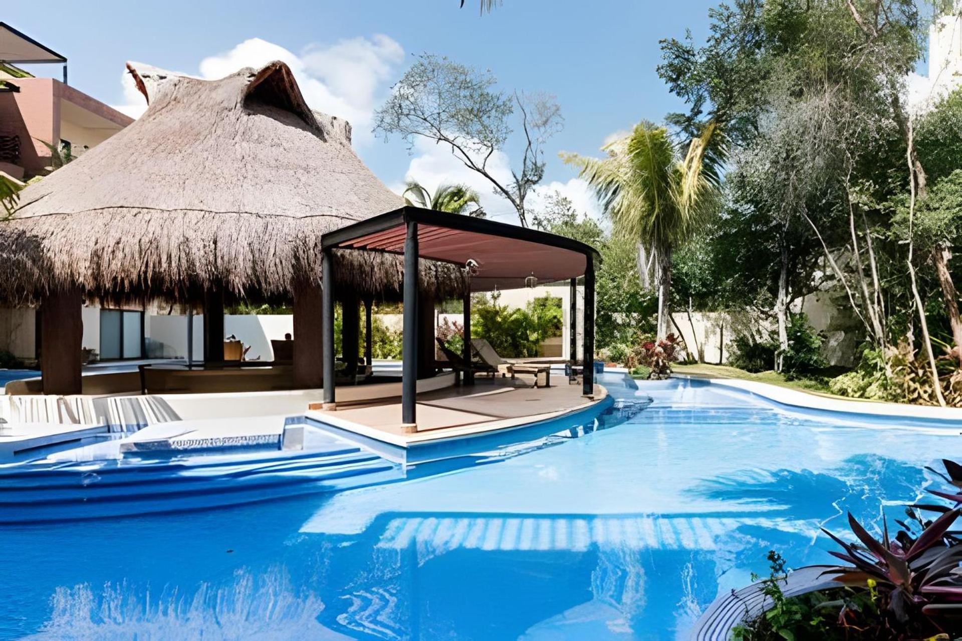 Casa De Lujo Ka'An Maya Acceso Swimup A La Piscina Τουλούμ Εξωτερικό φωτογραφία