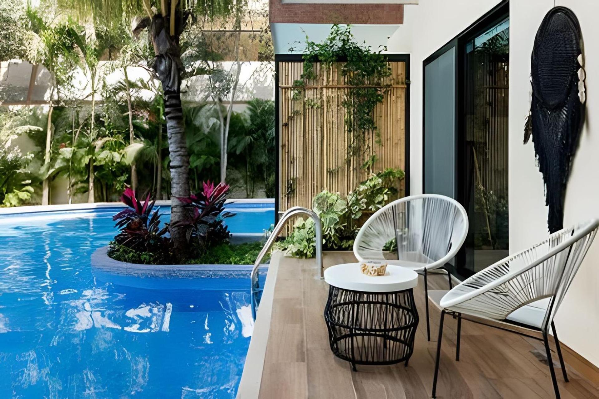 Casa De Lujo Ka'An Maya Acceso Swimup A La Piscina Τουλούμ Εξωτερικό φωτογραφία
