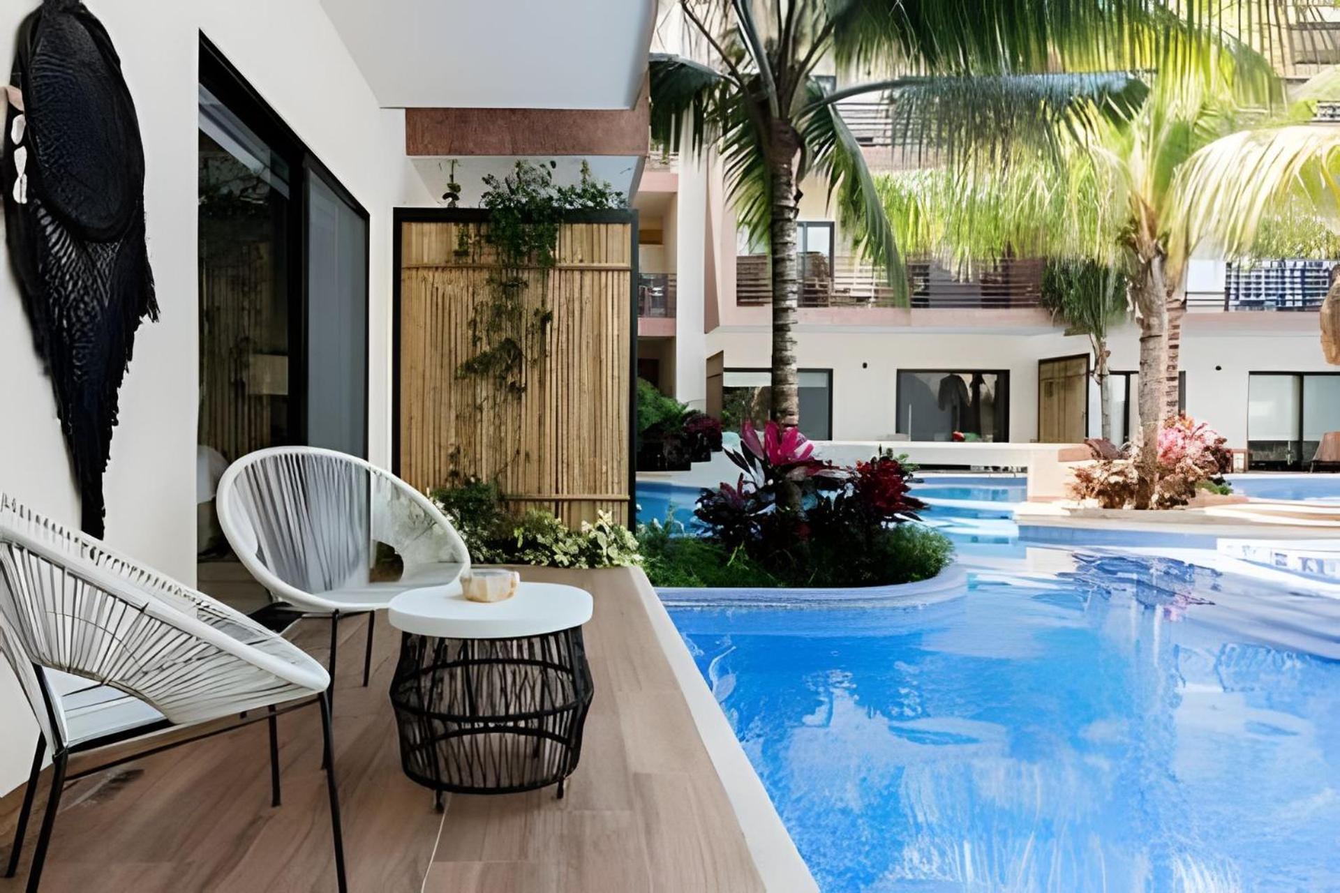 Casa De Lujo Ka'An Maya Acceso Swimup A La Piscina Τουλούμ Εξωτερικό φωτογραφία